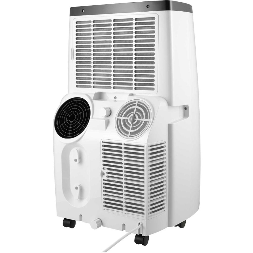 Sencor - Inteligentny przenośny klimatyzator 4 w 1 z pełnym zestawem akcesoriów 1750W/230V 18000 BTU Wi-Fi biały + pilot zdalnego sterowania