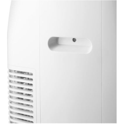 Sencor - Inteligentny klimatyzator przenośny 5 w 1 z kompletnym zestawem akcesoriów 733W/230V 9000 BTU Wi-Fi biały + pilot zdalnego sterowania