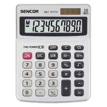 Sencor - Kalkulator stołowy 1xLR41 srebrny