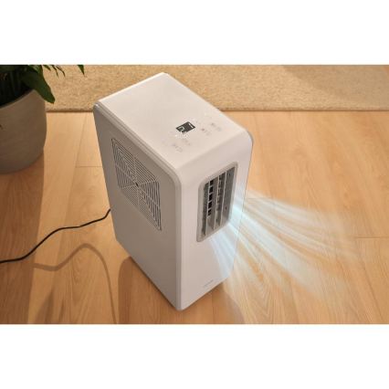 Sencor - Klimatyzator przenośny 4 w 1 200 W/230 V 1800 BTU biały + pilot