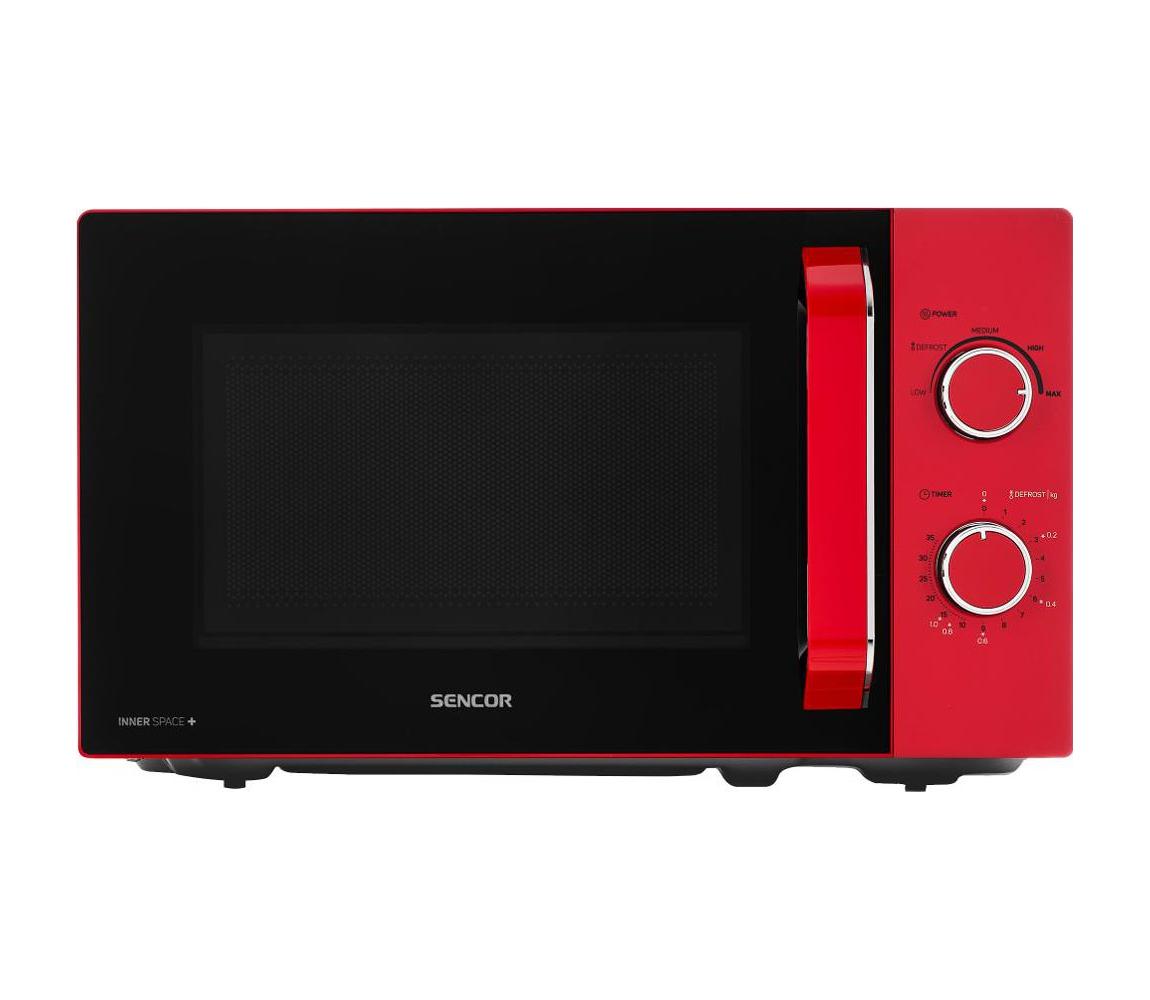 Sencor - Kuchenka mikrofalowa 700W/230V czerwona