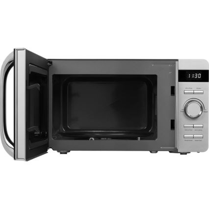 Sencor - Kuchenka mikrofalowa 800 W/230 V, 17 l, srebrna