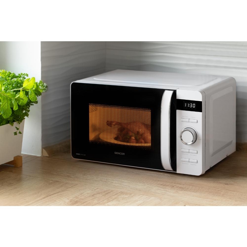 Sencor - kuchenka mikrofalowa 800W/230V 17 l biała