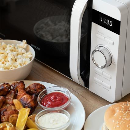 Sencor - kuchenka mikrofalowa 800W/230V 17 l biała