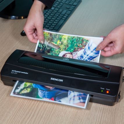 Sencor - Laminator A4 280W/230V czarny