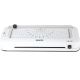 Sencor - laminator A4 z nożem i dziurkaczem 100W/230V biały