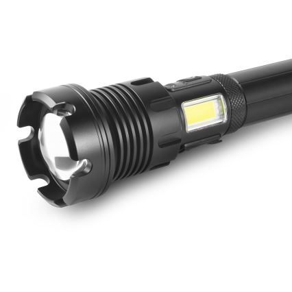 Sencor - LED Akumulatorowa latarka aluminiowa  z funkcją powerbanku LED/10W/4400 mAh 2000 lm IP44