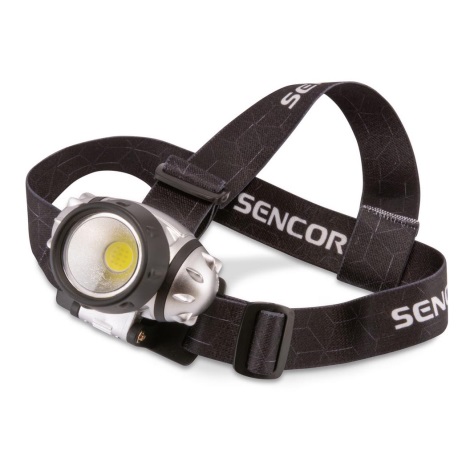 Sencor - LED Czołówka LED/3W/3xAAA