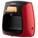 Sencor - Maszyna do kawy z dwoma kubkami 500W/230V czerwony/czarny