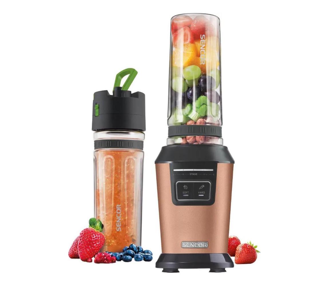 Sencor - miedziany blender do smoothie z akcesoriami 800W/230V