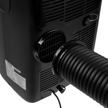 Sencor - Mobilna klimatyzacja z wyświetlaczem LED 3w1 1000W/230V 9000 BTU czarna + pilot