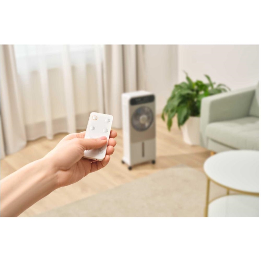 Sencor - Mobilny klimatyzer 28W/230V szary + zdalne sterowanie
