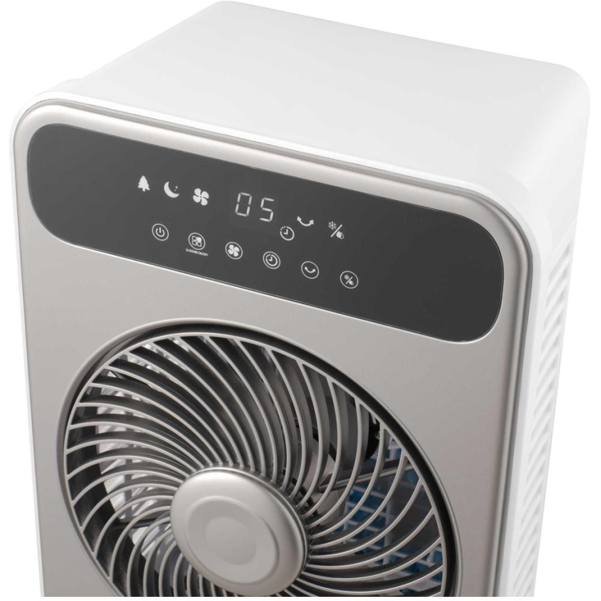 Sencor - Mobilny klimatyzer 28W/230V szary + zdalne sterowanie