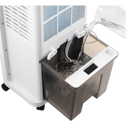 Sencor - Mobilny klimatyzer 28W/230V szary + zdalne sterowanie