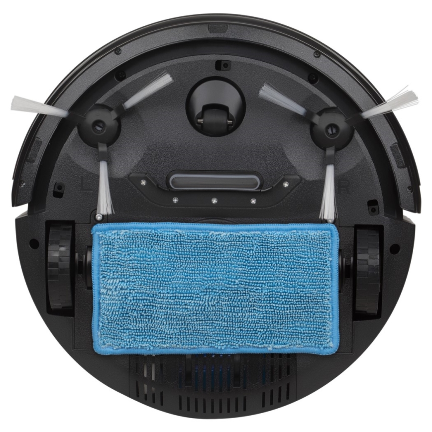 Sencor - Odkurzacz automatyczny z mopem 2w1 15W/14,4V 1500 mAh czarny