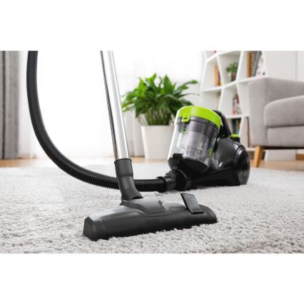Sencor - Odkurzacz bezworkowy 2 l 700W/230V czarny/zielony