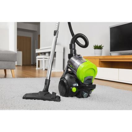 Sencor - Odkurzacz bezworkowy 2 l 700W/230V czarny/zielony