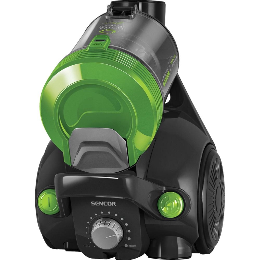 Sencor - Odkurzacz bezworkowy 2 l 700W/230V czarny/zielony