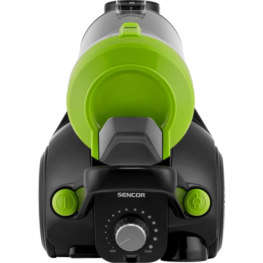 Sencor - Odkurzacz bezworkowy 2 l 700W/230V czarny/zielony