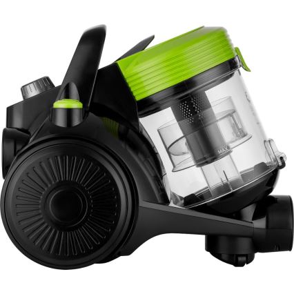 Sencor - Odkurzacz bezworkowy 2 l 700W/230V czarny/zielony
