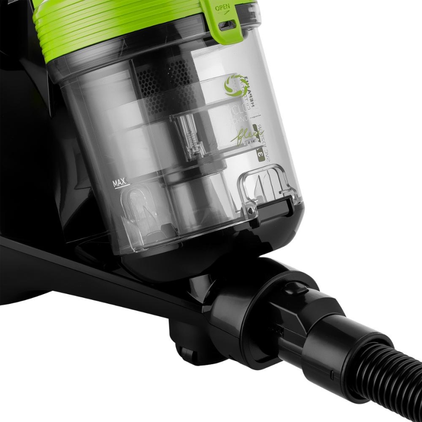 Sencor - Odkurzacz bezworkowy 2 l 700W/230V czarny/zielony