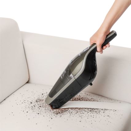 Sencor - Odkurzacz pionowy z elektryczną szczotką obrotową 2w1 110W/21,6V 2000 mAh szary