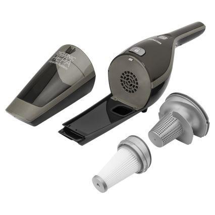 Sencor - Odkurzacz pionowy z elektryczną szczotką obrotową 2w1 110W/21,6V 2000 mAh szary