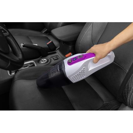 Sencor - Odkurzacz pionowy z elektryczną szczotką obrotową 2w1 110W/14,8V 2200 mAh biały