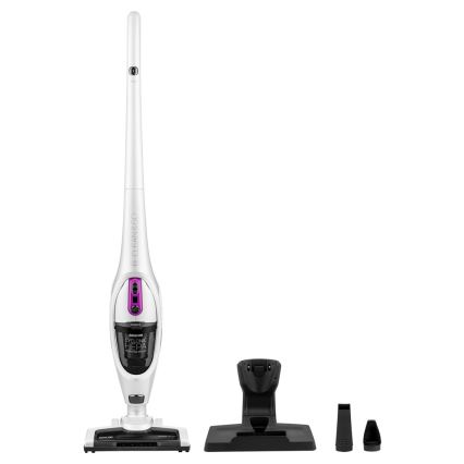 Sencor - Odkurzacz pionowy z elektryczną szczotką obrotową 2w1 110W/14,8V 2200 mAh biały