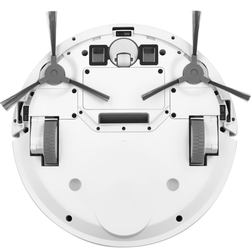Sencor - Odkurzacz robotyczny z mopem 2w1 18W/1500 mAh biały + zdalne sterowanie