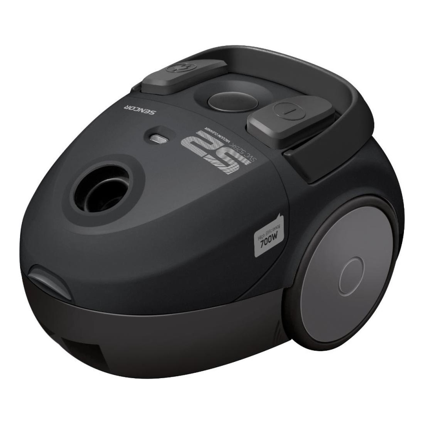 Sencor - Odkurzacz workowy 1,5 l 700W/230V czarny