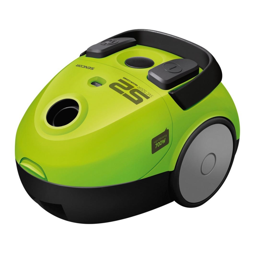 Sencor - Odkurzacz workowy 1,5 l 700W/230V zielony