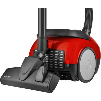 Sencor - Odkurzacz workowy 1,5 l 850 W/230 V czerwony/czarny