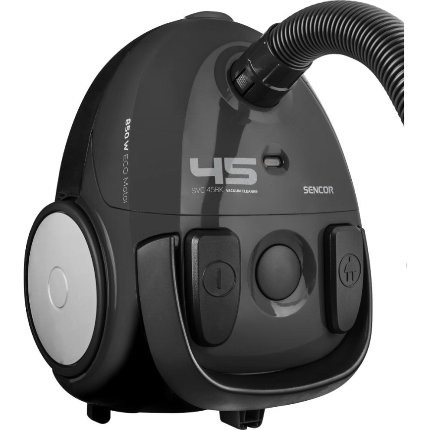 Sencor - Odkurzacz workowy 1,5 l 850W/230V czarny