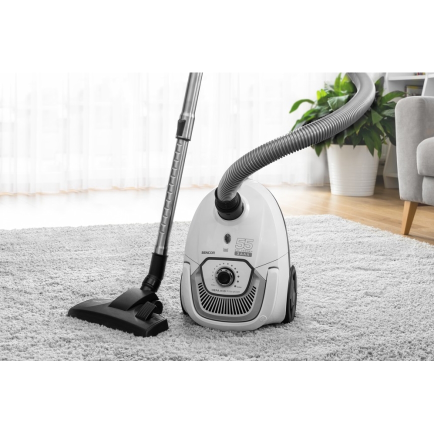 Sencor - Odkurzacz workowy 2 l 700W/230V biały