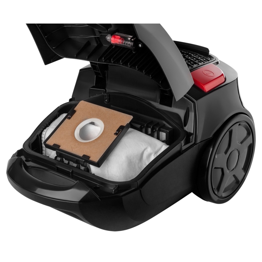 Sencor - Odkurzacz workowy 3 l 700W/230V czarny/czerwony