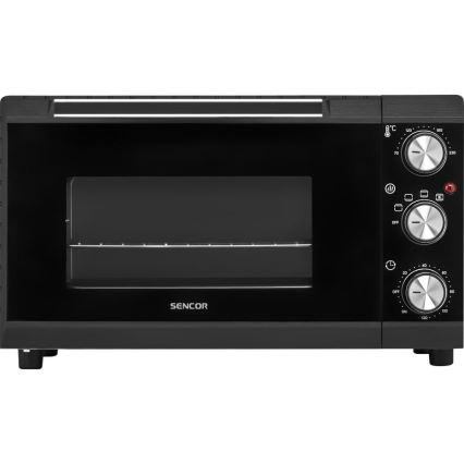 Sencor - Piekarnik elektryczny 20 l 1650W/230V czarny
