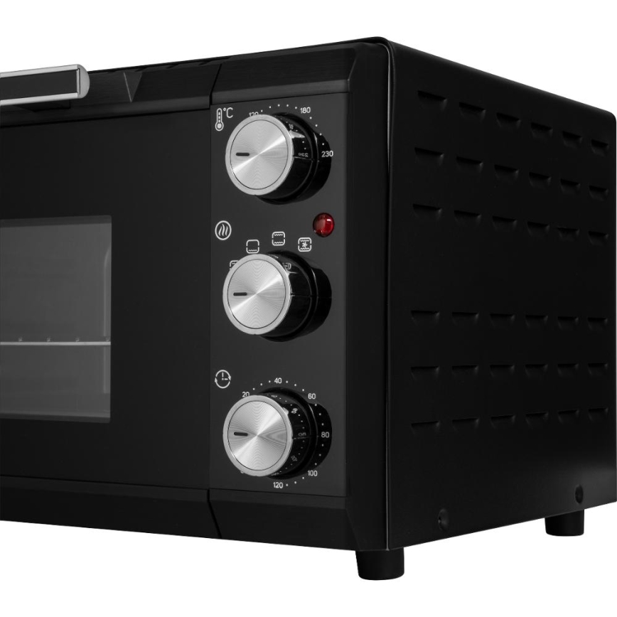 Sencor - Piekarnik elektryczny 20 l 1650W/230V czarny
