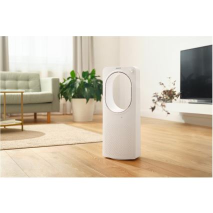 Sencor - Podłogowy wentylator bezłopatkowy 50W/230V biały