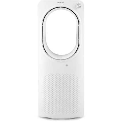 Sencor - Podłogowy wentylator bezłopatkowy 50W/230V biały