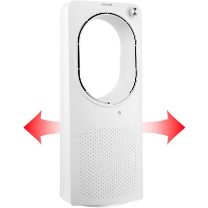 Sencor - Podłogowy wentylator bezłopatkowy 50W/230V biały