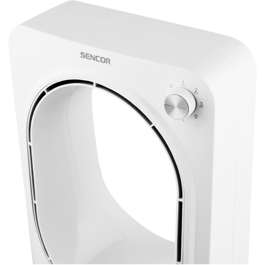 Sencor - Podłogowy wentylator bezłopatkowy 50W/230V biały