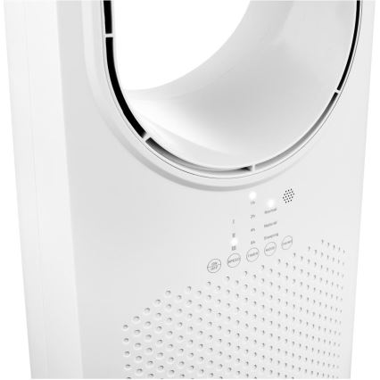 Sencor - Podłogowy wentylator bezłopatkowy 50W/230V biały + zdalne sterowanie