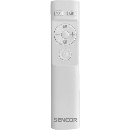 Sencor - Podłogowy wentylator bezłopatkowy 50W/230V biały + zdalne sterowanie