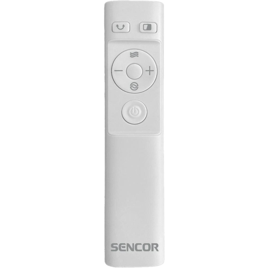 Sencor - Podłogowy wentylator bezłopatkowy 50W/230V biały + zdalne sterowanie