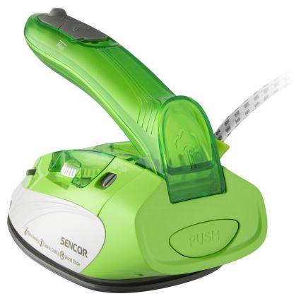 Sencor - Podróżne żelazko parowe 1100W/115V/230V zielone