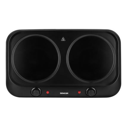 Sencor - Podwójna kuchenka szklano-ceramiczna 2400W/230V