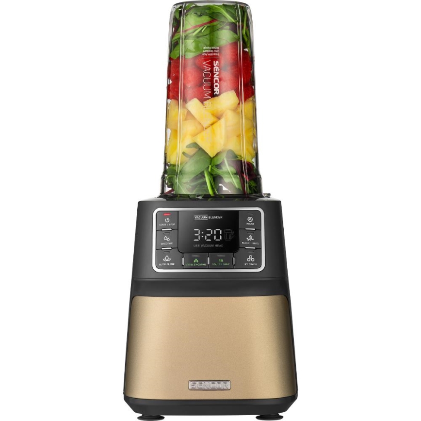 Sencor - Próżniowy mikser stołowyr 1500W/230V złoty