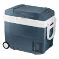 Sencor - Przenośna kompresorowa lodówka samochodowa 55 l 70W/12V/230V niebieska/biała