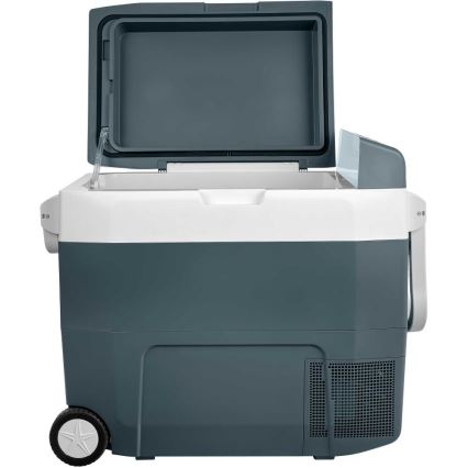 Sencor - Przenośna kompresorowa lodówka samochodowa 55 l 70W/12V/230V niebieska/biała
